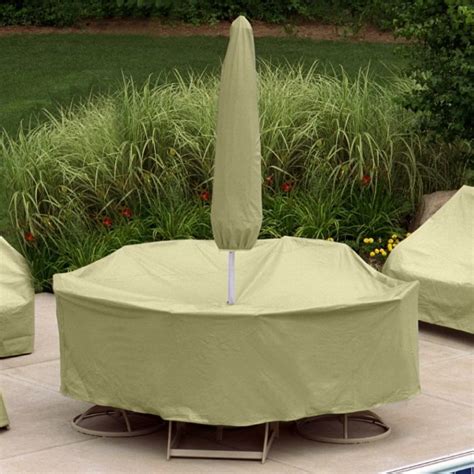 Patio Table Cover with Umbrella Hole | Table Covers Depot