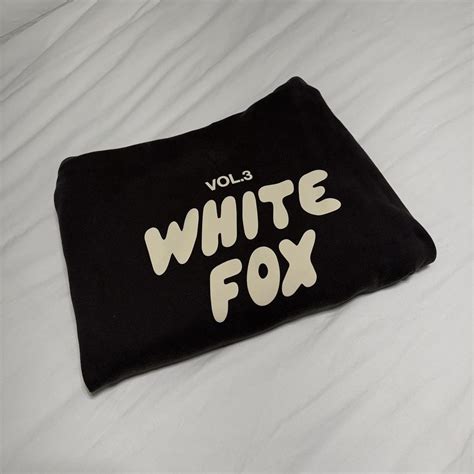 white fox hoodie 🎧 • l/xl | oversized fit in my... - Depop