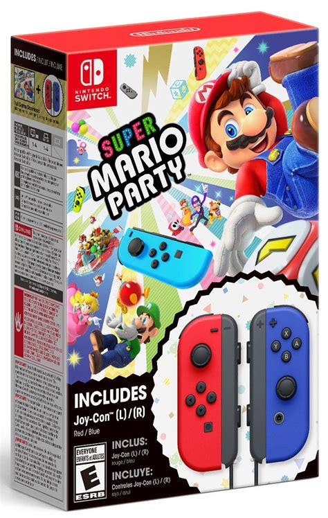 Super Mario Party Joy-Con Bundle (Red / Blue) for Nintendo Switch