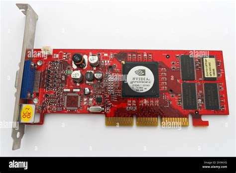 AGP graphics card based on Nvidia GPU Stock Photo - Alamy