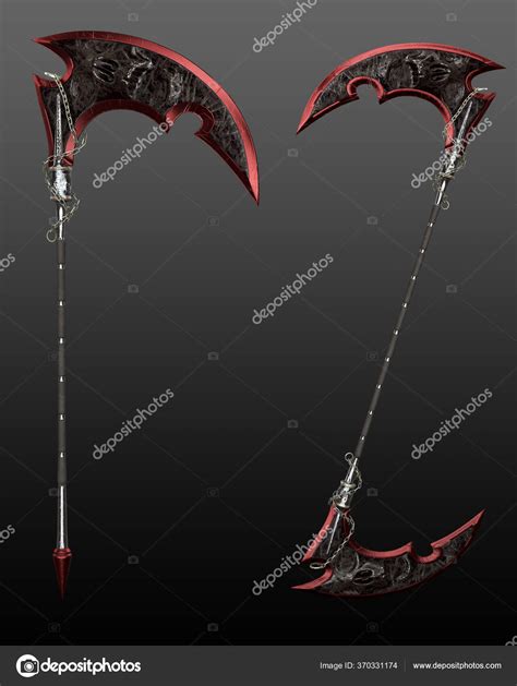 Dark Reaper Grim Reaper Scythe Two Variations Stock Photo by ©Ravven ...