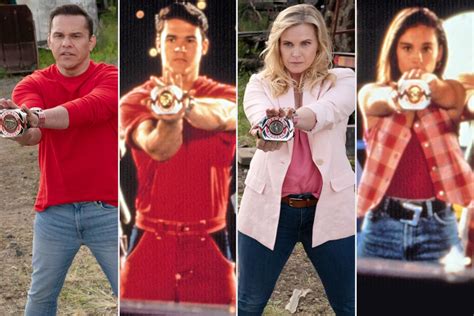 Power Rangers reunion special clip reveals how the Red and Pink Dino ...