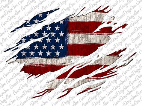 Usa Flag Claw Png File Ripped Design Usa Flag Sublimation - Etsy Australia