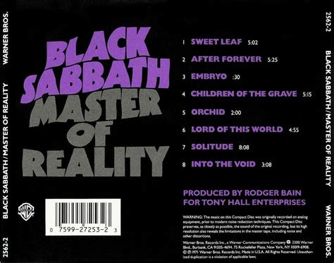 Master of Reality - Black Sabbath | bestMusic.cz