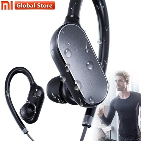 Original Xiaomi Mi Sports Bluetooth Headset Bluetooth 4.1 Music Earbuds ...