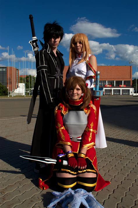 Sword Art Online trio by Mezushi-Cosplay on DeviantArt