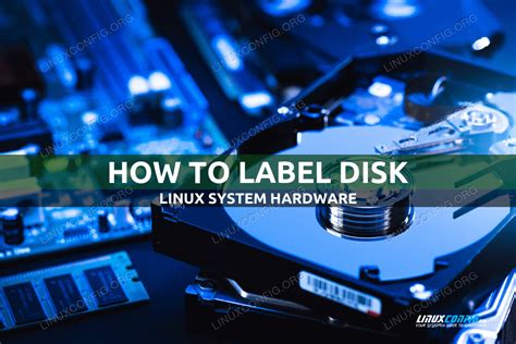 How to label disk in Linux with blkid - LinuxConfig