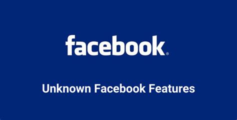 16 Facebook Features That You Never Know Exists - SharpHunt