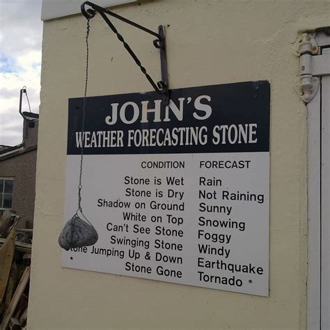 The weather rock has spoken. : r/funny