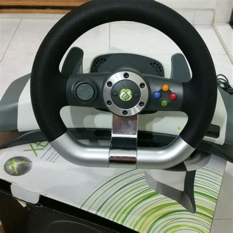 Xbox 360 Wireless Racing Wheel, Hobbies & Toys, Toys & Games on Carousell