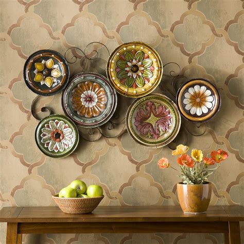 Wildon Home ® Scattered Italian Plates Wall Art - 36.75" x 22.5 ...