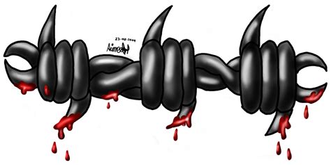 Barbed Wire Tattoo Design by aimee1 on DeviantArt