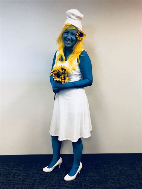 Smurfette costume. Halloween | Smurfette costumes, Smurfette, Costumes