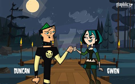 Total Drama: Duncan and Gwen by graphiicx on DeviantArt