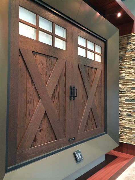 Beautiful And Durable Faux Wood Garage Doors - Garage Ideas