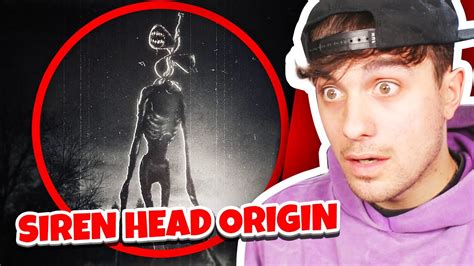 SIREN HEAD ORIGIN STORY!! (Reaction) - YouTube