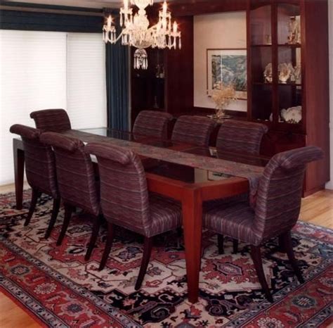 Custom Made Mahogany Dining Room by Piper Woodworking, Inc ...