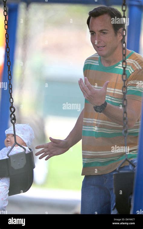 Will Arnett on the set of his new TV show 'Up All Night' filming at a ...