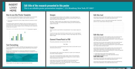 Scientific Poster Template Google Slides