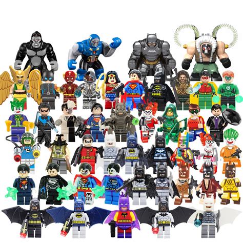 Justice League Batman DC Super Heroes Minifigures Lego Compatible