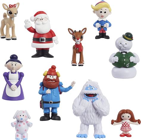 Rudolph The Red-Nosed Reindeer 10-Piece Figure Set - YouLoveIt.com