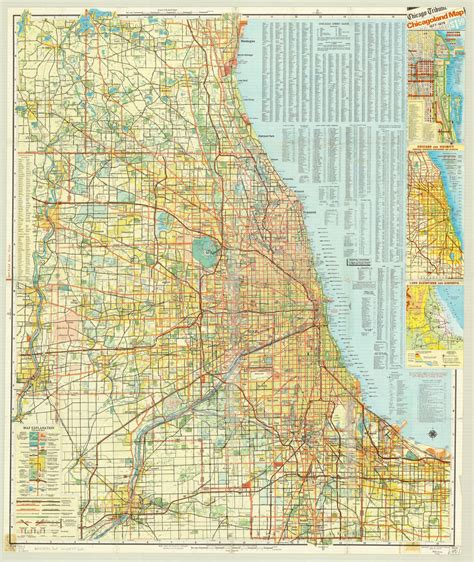 Responder Excretar oxígeno chicagoland map Río arriba Persona sí mismo