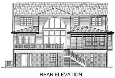 Coosaw Creek - Coastal House Plans from Coastal Home Plans