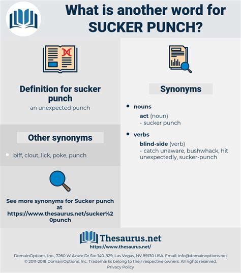 SUCKER-PUNCH: 6 Synonyms | Thesaurus.net