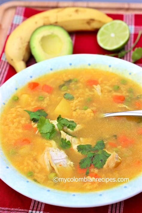 Sopa de Arroz con Pollo - My Colombian Recipes