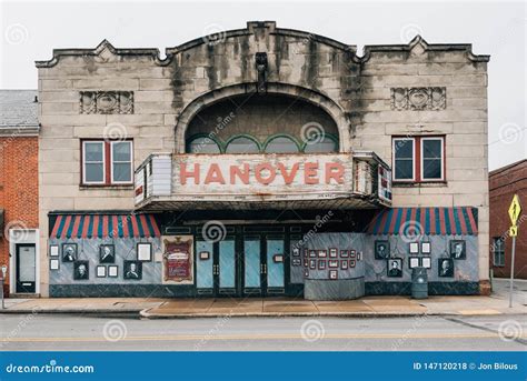 The Abandoned Theater in Hanover, Pennsylvania Editorial Stock Photo ...