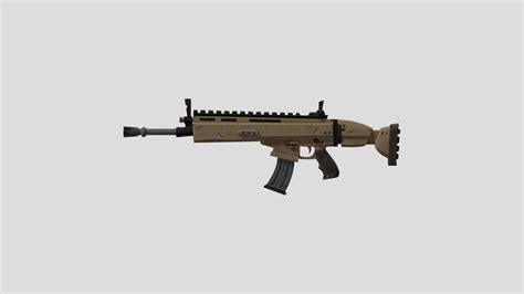 Fortnite Siegebreaker SCAR Automatic Assault Rifle (High Density Foam ...