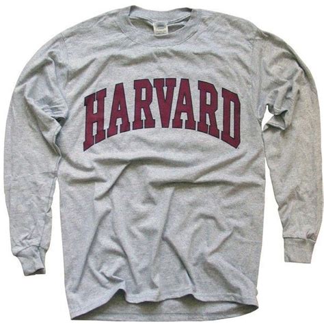 Harvard University T-Shirt, Officially Licensed Long-Sleeve College ...