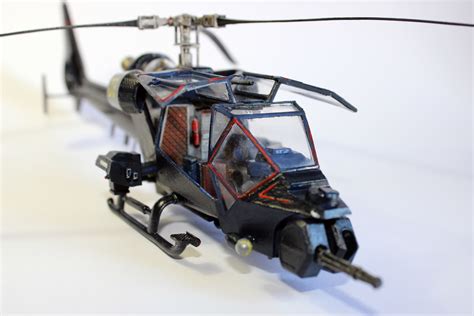 Blue Thunder helicopter 3D model 3D printable | CGTrader