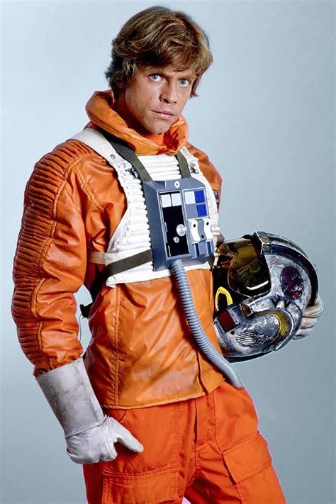 Luke Skywalker promo shot in X-Wing pilot outfit. | Star wars luke ...