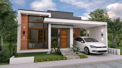 Bungalow 3 Bedroom House Exterior Design – BESTHOMISH