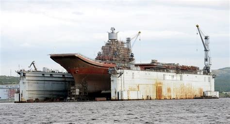 Admiral Kuznetsov is in Critical Condition, Russia Blames the Shipyard ...