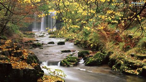 Autumn Waterfall Wallpaper (57+ images)