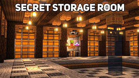 Minecraft Storage Room Layout