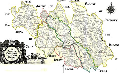 Ireland Barony Maps County Cavan – L Brown Collection