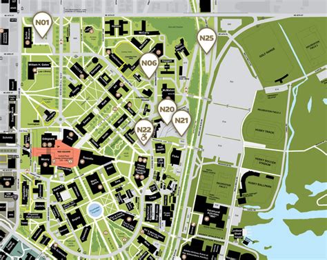 Northeastern Campus Map