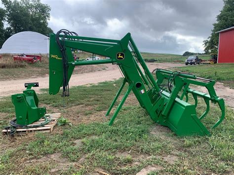 John Deere 740 Classic Quick Attach Loader W/Grapple BigIron Auctions