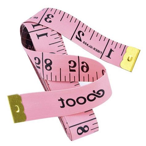 Pink Measuring Cloth Tape for Body BMI Waist