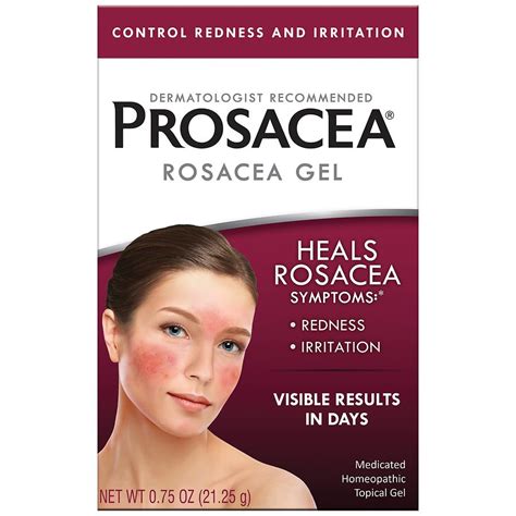 Prosacea Rosacea Treatment Homeopathic Topical Gel | Walgreens