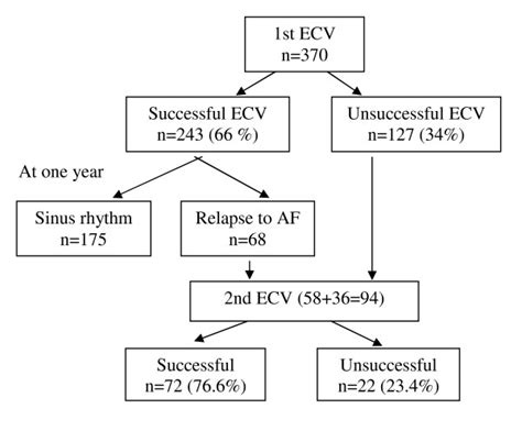 Results of serial electrical cardioversion in atrial fibrillation and ...