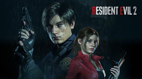 Resident Evil 2 video games games art Leon Kennedy Claire Redfield ...