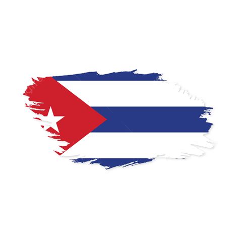 Cuba Creative Flag With Transparent Background Vector, Cuba, Cuba Flag ...