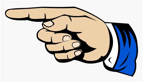 Pointing Finger - Pointing Finger Clipart, HD Png Download ...