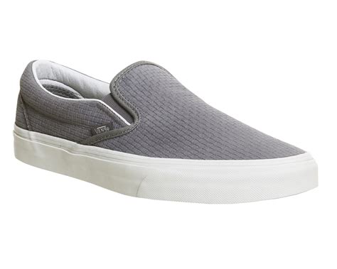 Lyst - Vans Classic Slip On in Gray