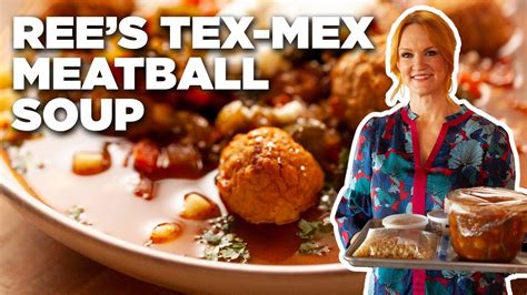 Ree Drummond's Tex-Mex Meatball Soup | The Pioneer Woman | Food Network ...