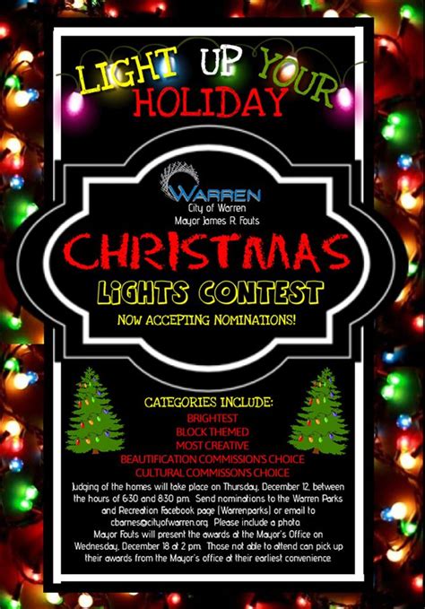 Christmas Lights Contest – #MIWarren